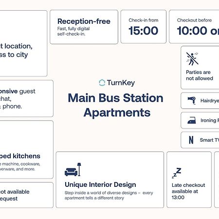 Turnkey I Main Bus Station Apartments Prague Extérieur photo